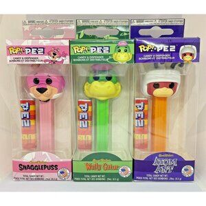 Funko POP! PEZ ~Hanna-Barbera ~Snagglepuss,Atom Ant & Wally Gator Set 3 Pc